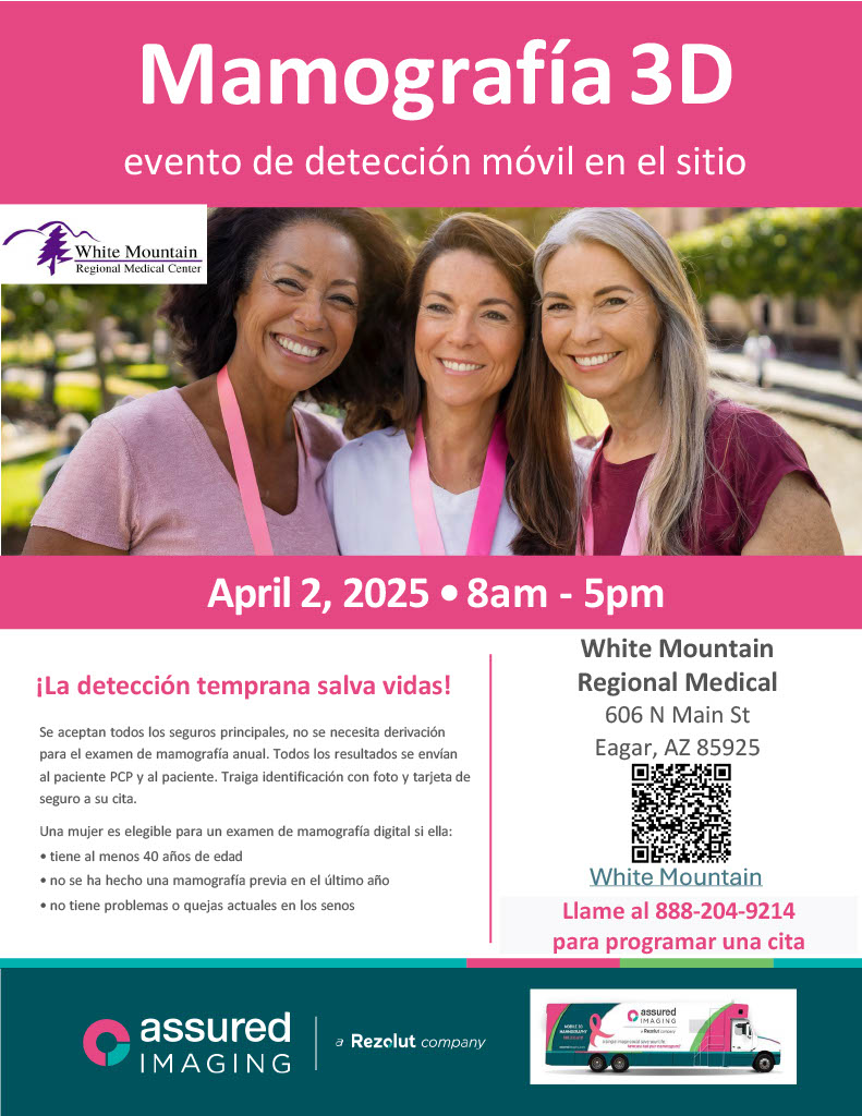 mammogram event flyer spanish